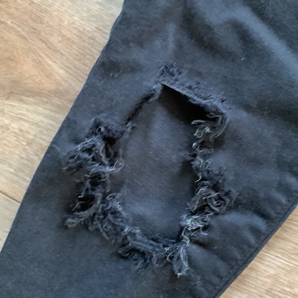 American Eagle sz 0 jegging jeans euc distressed - Picture 3 of 9